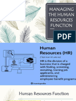 6 - Managing The Human Resources Function 1