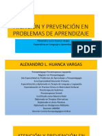 Prevención en Problemas de Aprendizajes