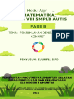 Modul Ajar Matematika - Penjumlahan Dengan Benda Konkret - Fase B