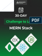 30-Day Challenge to Learn MERN Stack