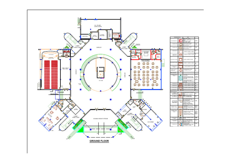 Furniture Layout Plan for A.C. Plant | PDF | Interior Design | Home