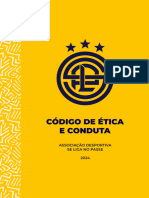 Código de Ética e Conduta - Associação Desportiva Se Liga No Passe