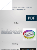 Culture Learning