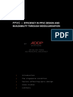 PPVC - Efficiency in PPVC Design and Buildability Through Modularisation