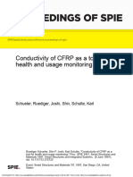 Conductivity of CFRP As A Tool For Health and Usage Monitoring