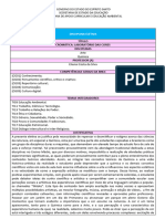 Ementa Eletiva Cromática Laboratório Das Cores