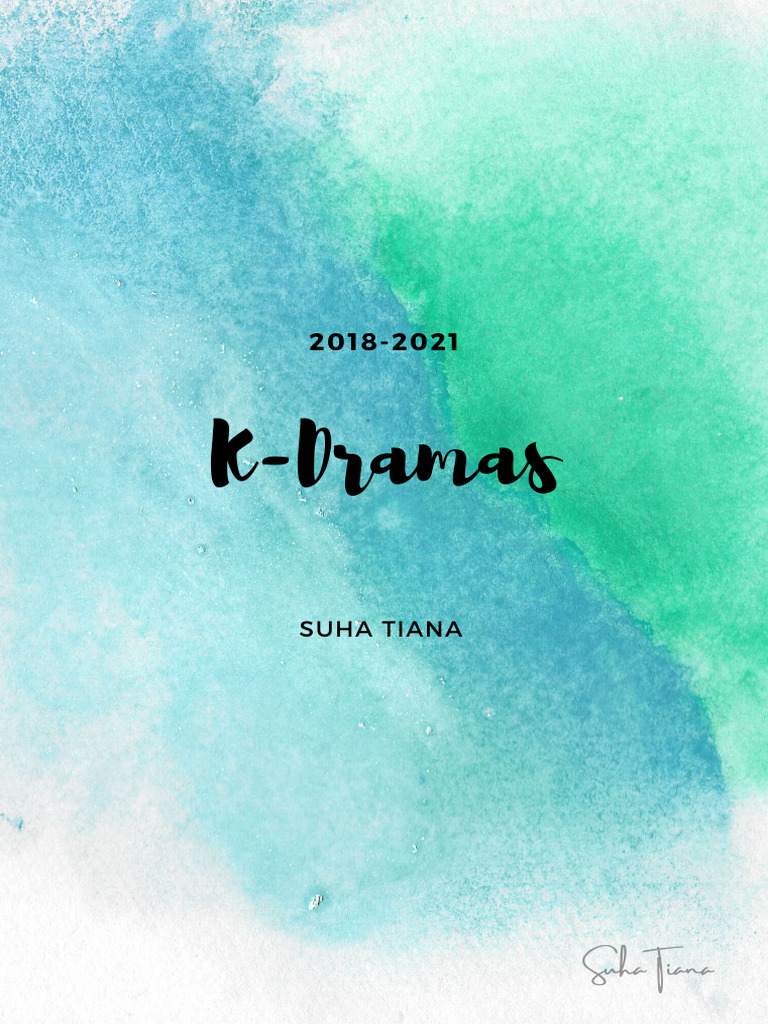 K Dramas I Ve Watched Pdf