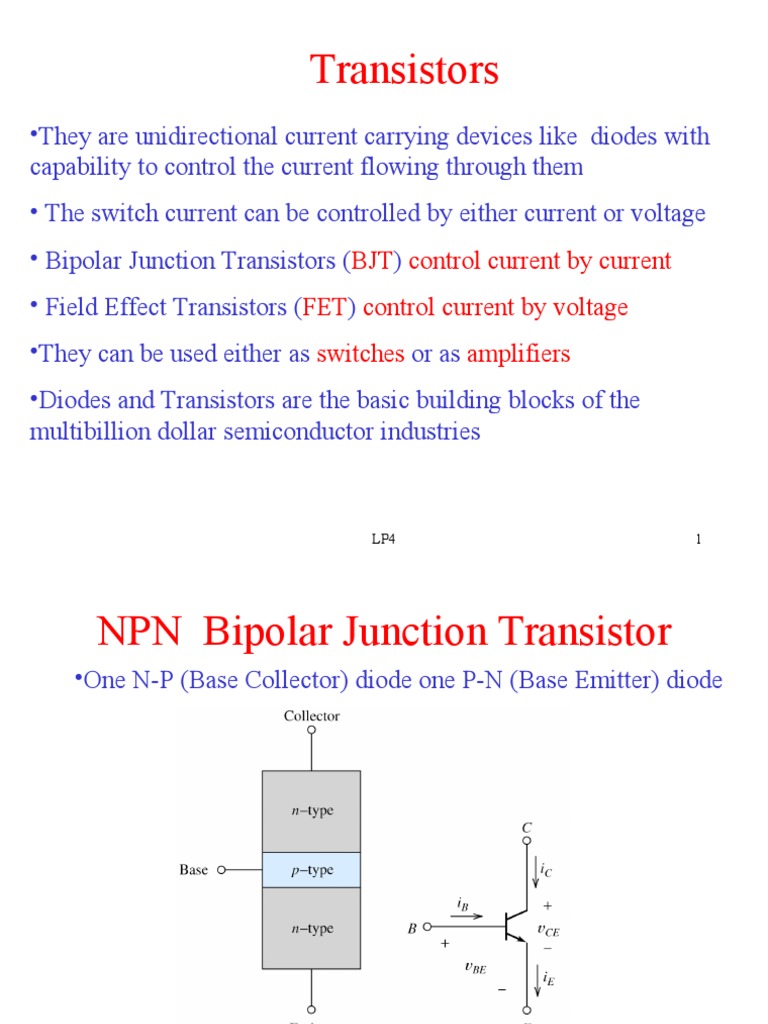 BJT REgions PDF Bipolar Junction Transistor Transistor