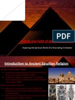 English - Project Nikhil&Piyush (Beliefs and Faith of Ancient Egyptians)