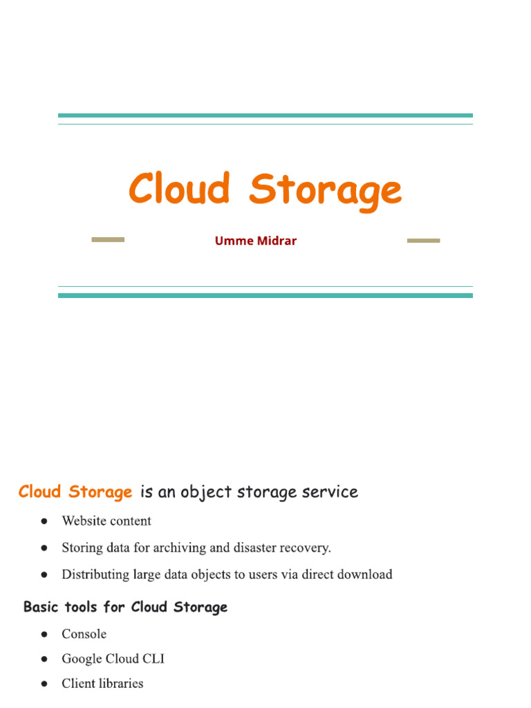 Storage Pdf