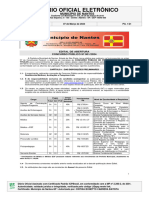 Diário Oficial Eletrônico: Município de Nantes