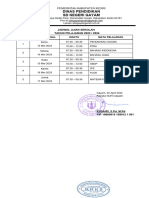 Jadwal US - 2024 SDN GAYAM