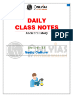 Ancient History 13 - Daily Class Notes