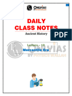 Ancient History 18 - Daily Class Notes