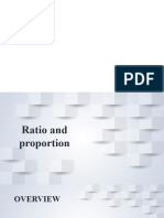 Ratio and Proportion
