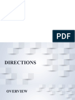 Directions - Online Training