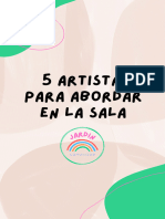 5 Artistas para Abordar en La Sala