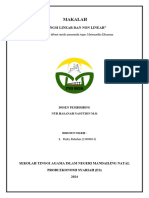 makalah fungsi linear dan non linear rizky rahalim