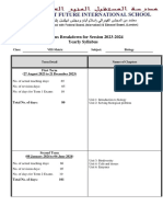 Syllabus Breakdown of All Biology Classes