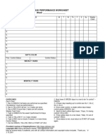 214c - Task Performance Worksheet