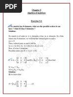 RD Sharma - Algebra of Matrices