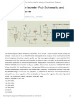 Pure Sine Wave Inverter PCB Schematic and Components Name - EEenginners