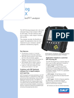 SKF Microlog Analyzer AX: Advanced Data collector/FFT Analyzer