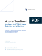 Azure Sentinel Use Cases For ATT CK Based Detection Mitig