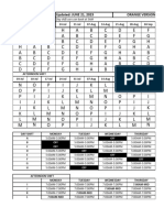 Car Schedule July 3rd 2023 - OrANGE Version