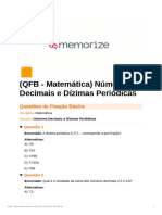 (QBF Matemática) - Números Decimais