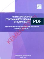 Penyelenggaraan Pelayanan Kesehatan Geriatri Di Rumah Sakit