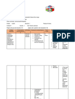 Planificacion Español Cuarto 1