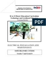 K To 12 Electrical Learning Module1