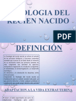 Fisiologia Del Recien Nacido