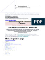 Document Personnelle