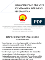 Praktik Keperawatan Komplementer Ipkki Dki