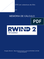 Memória de cálculo - CFD em cobertura de Silo.