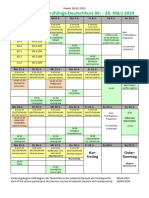 FK24 Übersicht Schedule