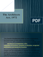 1.the Architects Act - 1972