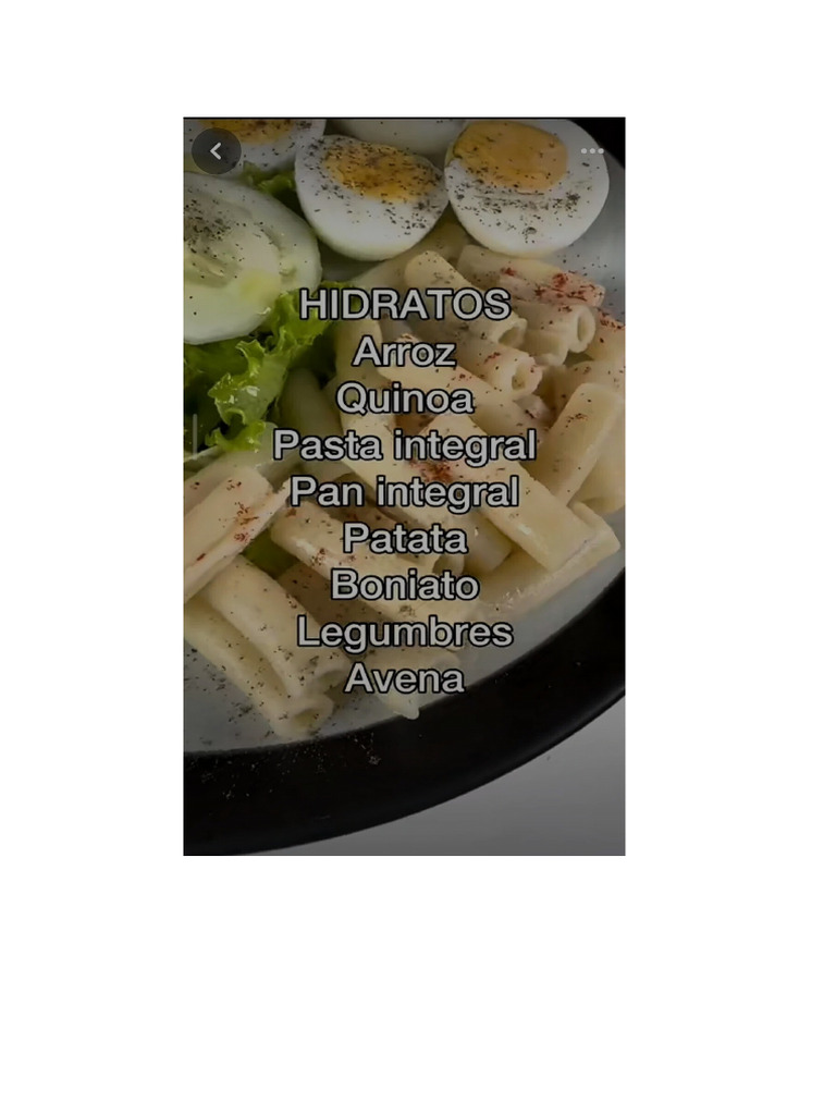 Desayuno Balanceado | PDF