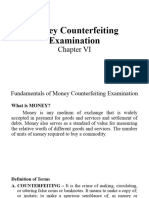 FORC104 CHAPTER 6 Money Counterfeiting
