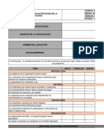 FORMATO ENCUESTA DE SATISFACCION DE LA CAPACITACION 