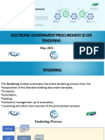 5 eGP Tendering (Day 5,6,7&8)