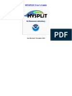 Hysplit User Guide