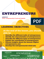 LESSON 03 - Who are the Entreprenerus