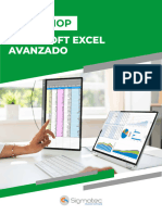 Brochure Workshop Excel Avanzado - SIGMATEC