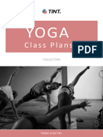 Yoga Class Plans 1