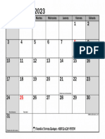 Calendario Diciembre 2023 Peru Ds 1