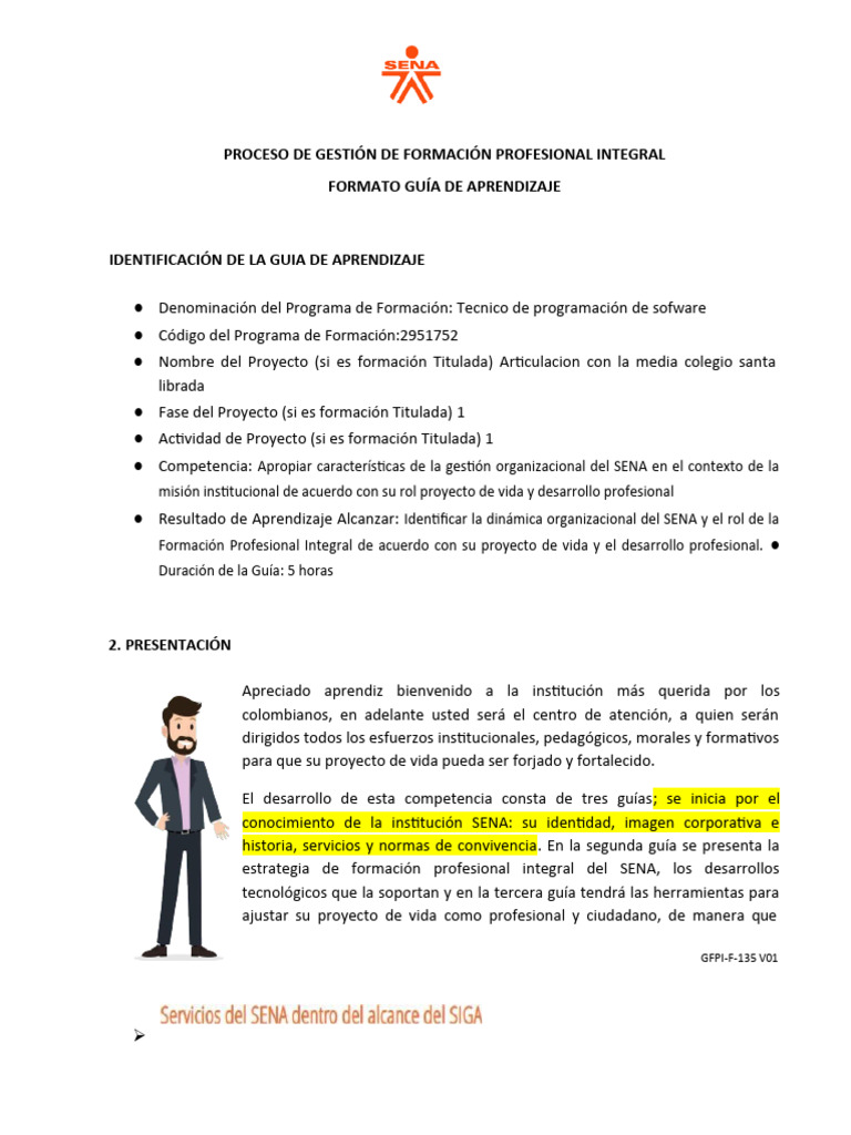 Guía de Aprendizaje SENA | PDF