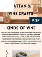 Rattan and Vine Craft Report